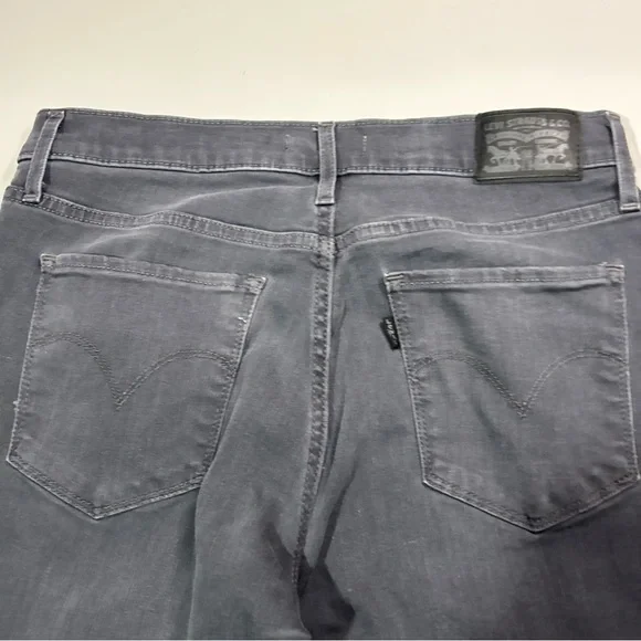 Levi’s 311 Shaping Skinny Jeans Women’s Juniors 29 Black Wash Logo - Picture 14 of 16